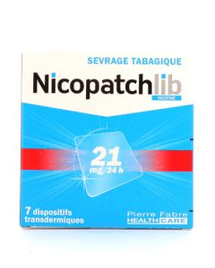 Nicopatchlib Nicotine 21mg/24h 7 dispositifs transdermiques