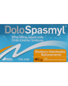 Dolospasmyl 60mg 300mg Capsule Molle 20
