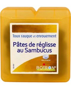 Pâtes de Réglisse au Sambucus Sachet 70g