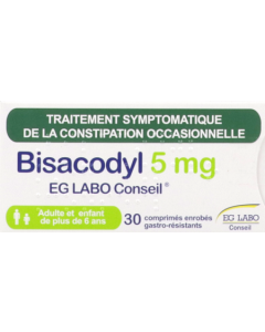 Eg Labo Conseil Bisacodyl 5mg Comprime 30