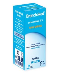 Bronchokod 5% Adulte Solution Buvable 250ml