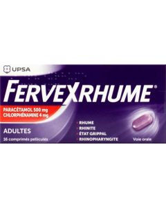 Fervex Rhume 16 comprimés
