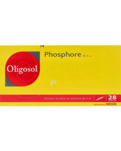 Oligosol Phosphore Solution Buvable Ampoule 2ml x28
