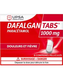 Dafalgan Tabs 1000mg 8 comprimés