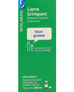 Lierre Grimpant Biogaran Conseil Sans Sucre Solution Buvable 100ml