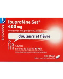 Ibuprofene Set 400mg Comprime 12