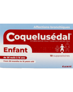 Coquelusedal Enfant Suppositoire 10