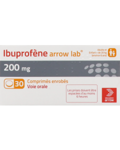 Arrow Ibuprofène 200mg Comprimés x30