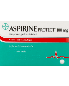 Aspirine Protect 100mg Comprimés x30