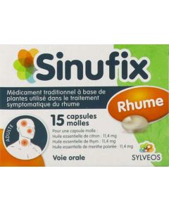 Sinufix Capsules Molles x15