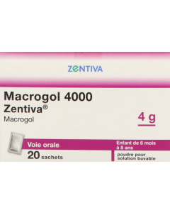 Zentiva Macrogol 4000 4g Sachets x20