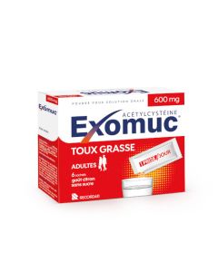 Exomuc 600mg 6 sachets