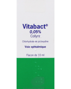 Vitabact 0,05% Collyre 10ml