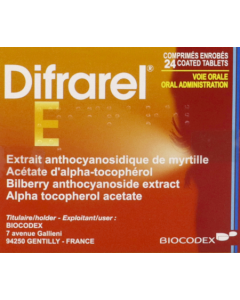 Difrarel E Comprimés x24