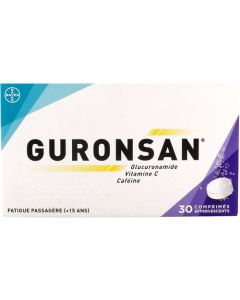 Guronsan 30 comprimés effervescents