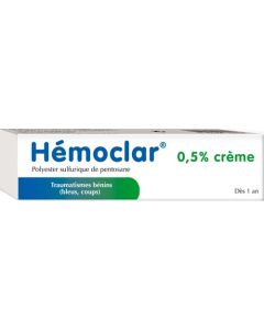 Hémoclar 0,5% Crème 30g