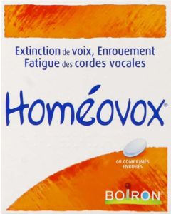 Homéovox 60 comprimés enrobés