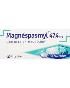 Magnéspasmyl 47mg4 Comprime 50