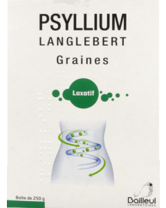 Psyllium Langlebert Graines Sachet 250g