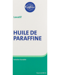 Gifrer Huile de Paraffine Solution Buvable 500ml