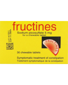 Fructines Picosulfate Sodium 5mg Comprime A Sucer 30