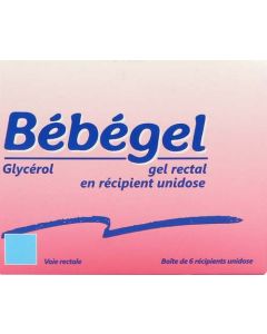 Bébégel Gel Rectal 6 Unidoses