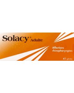 Solacy Adultes Affections Rhinopharyngées 45 gélules