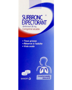 Surbronc Expectorant Ambroxol 30mg 30 comprimés