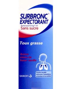 Surbronc Expectorant Ambroxol 6 mg/1ml Solution Buvable 100ml