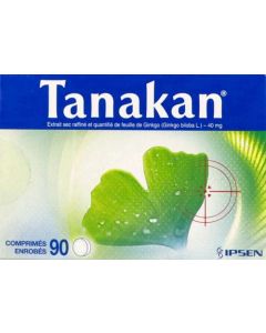 Tanakan 40mg 90 comprimés