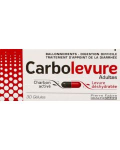 Carbolevure Adulte 30 gélules