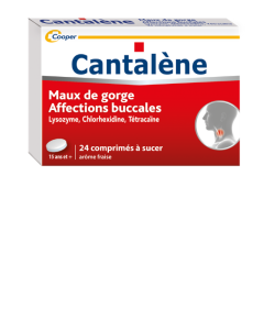 Cantalène 24 comprimés à sucer