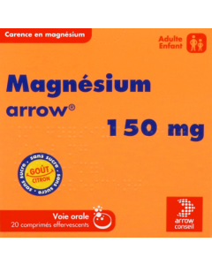 Magnesium Arrow 150mg Comprime Effervescent 20