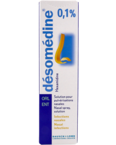 Desomédine 0.1% Solution Pour Pulverisation Nasale 10ml