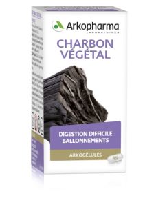 Arkopharma Arkogélules Charbon Végétal 45 gélules