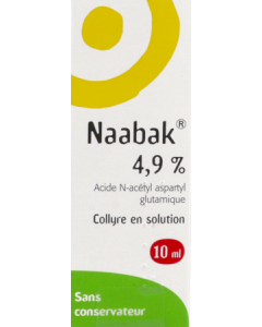 Naabak 4.9% Collyre Solution 10ml