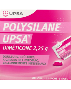 UPSA Polysilane Gel Oral Sachets x12