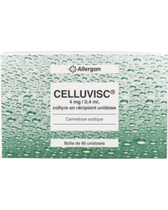 Celluvisc 4mg/0ml4 Collyre Unidose 0,4ml x90