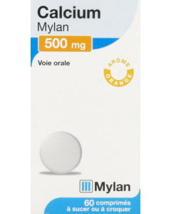 Viatris Calcium 500mg Comprime à Croquer x60