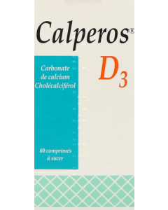Calperos D3 Comprimés à Sucer x60