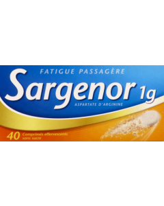 Sargenor Sans Sucre 1g Comprime Effervescent 40