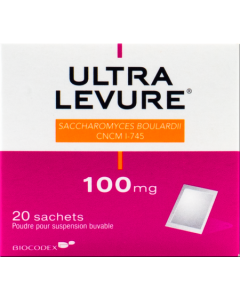 Ultra Levure 100mg Poudre Pour Suspension Buvable Sachet 20