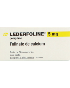Lederfoline 5mg Comprimés x30