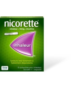 Nicorette Inhaleur 10mg 6 Cartouches