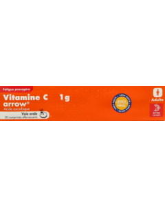 Vitamine C Arrow 1g Comprime Effervescent 20