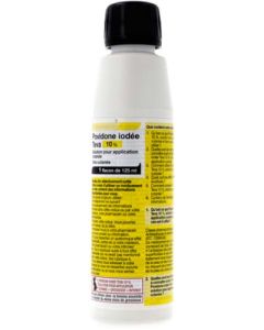 Teva Povidone Iodée 10% Solution Pour Application Cutanée 125ml