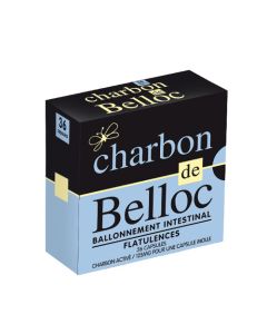 Charbon de Belloc 125mg 36 Capsules