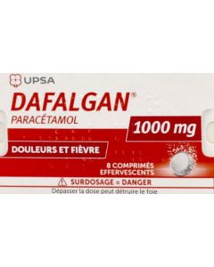 Dafalgan1g Comprimés Effervescents x8