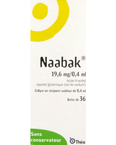 Naabak 19mg6/0ml4 Collyre Unidose 0ml4 x36