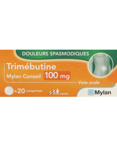 Trimebutine Mylan Conseil 100mg Comprime 20